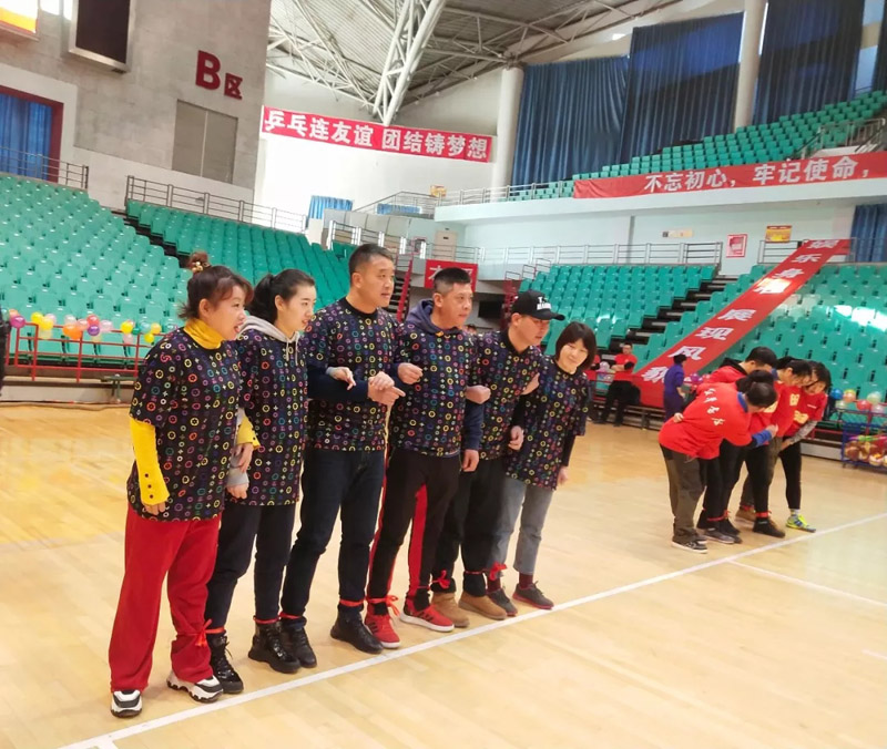 凝心聚力 喜迎新春_金沙8888js水洞风物区