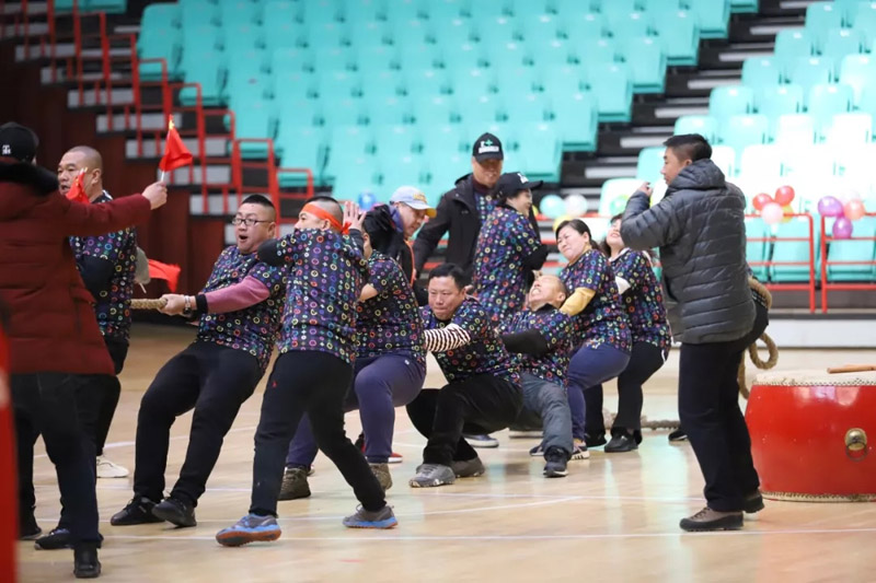 凝心聚力 喜迎新春_金沙8888js水洞风物区